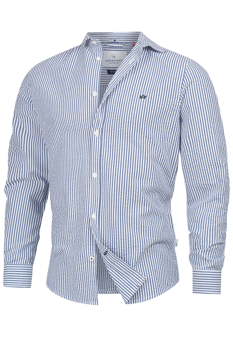 Рубашка на пуговицах Comfort fit Kronstadt Arlin, небесно-синий
Рубашка на пуговицах Comfort fit Kronstadt Arlin, небесно-синий