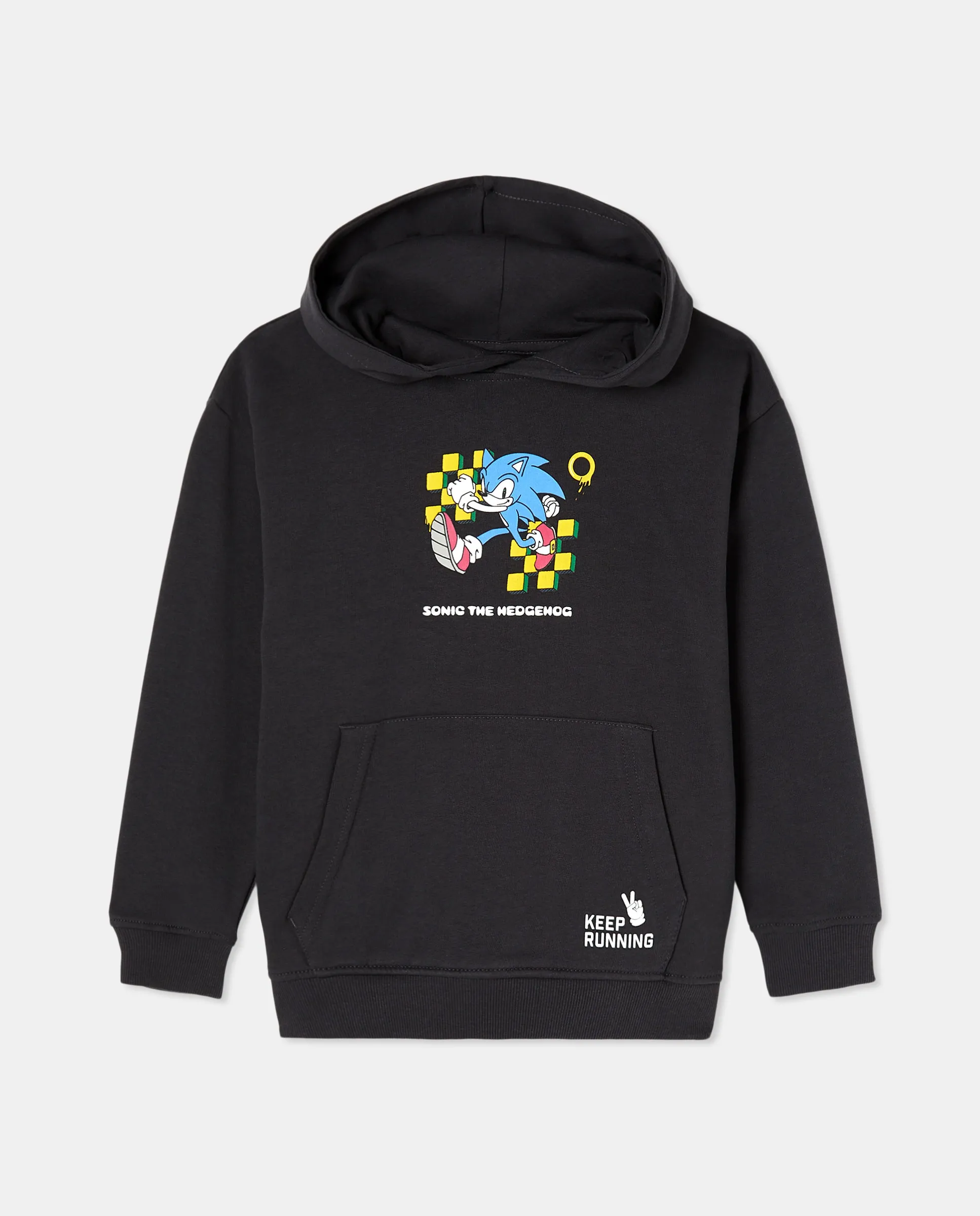 Детское худи с капюшоном и принтом Sonic Kids El Corte Inglés, серый
Детское худи с капюшоном и принтом Sonic Kids El Corte Inglés, серый