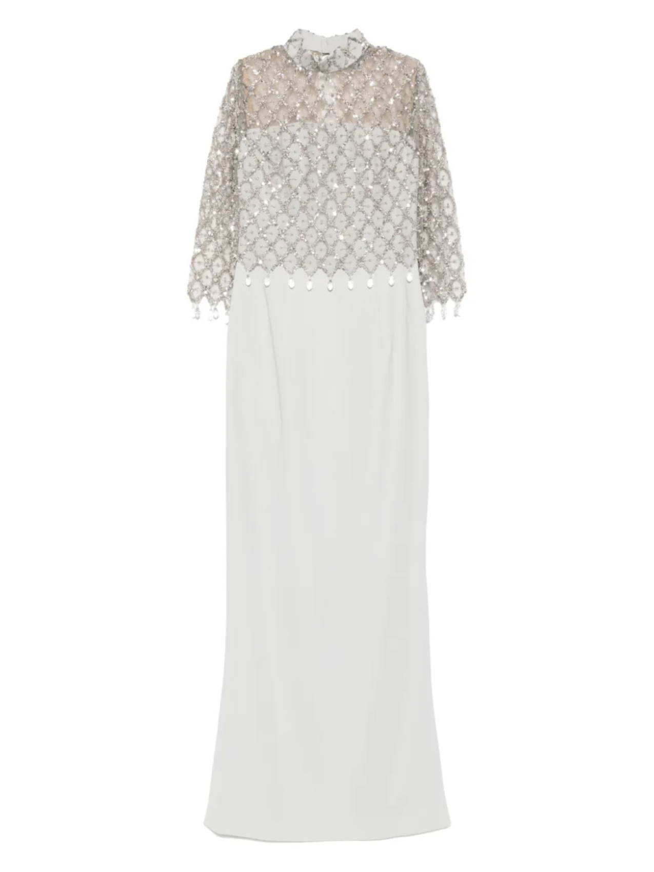 JEAN-LOUIS SABAJI декорированное платье с высоким воротником, серый
JEAN-LOUIS SABAJI декорированное платье с высоким воротником, серый