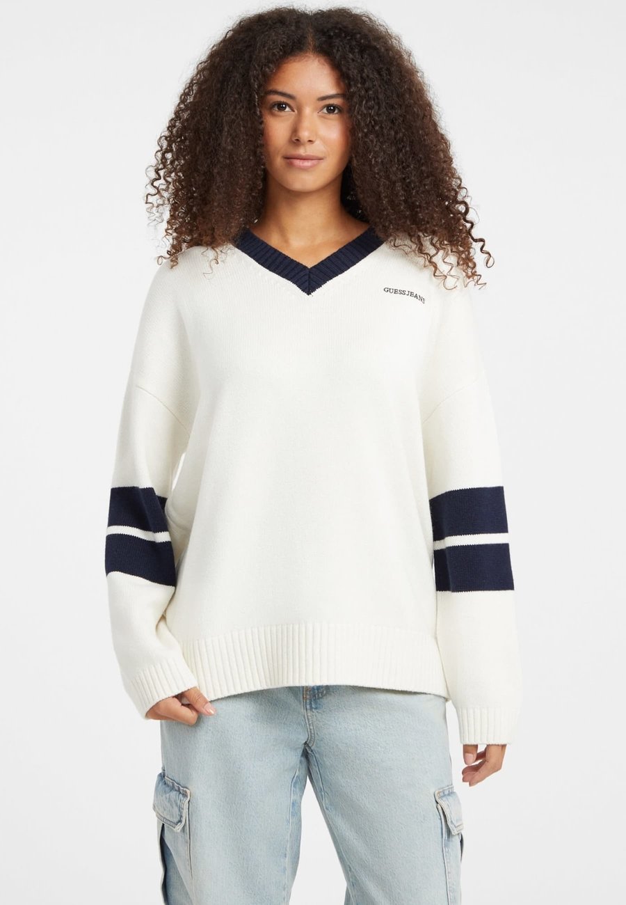 Джемпер Guess Jeans Jumper, Creme/Off-White
Джемпер Guess Jeans Jumper, Creme/Off-White