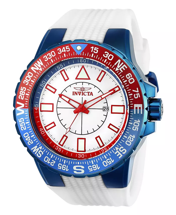 Мужские часы Aviator Quartz 3 Hand с белым циферблатом, модель 23997 Invicta, синий
Мужские часы Aviator Quartz 3 Hand с белым циферблатом, модель 23997 Invicta, синий