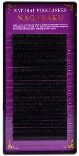 Ресницы Nagaraku Mink D 0,12 10мм, 16 полосок Project Lashes
Ресницы Nagaraku Mink D 0,12 10мм, 16 полосок Project Lashes