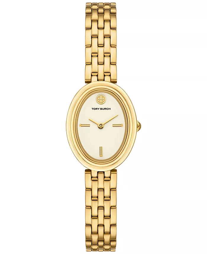 Женские часы-браслет The Oval из нержавеющей стали с золотистым покрытием, 22 мм Tory Burch
Женские часы-браслет The Oval из нержавеющей стали с золотистым покрытием, 22 мм Tory Burch