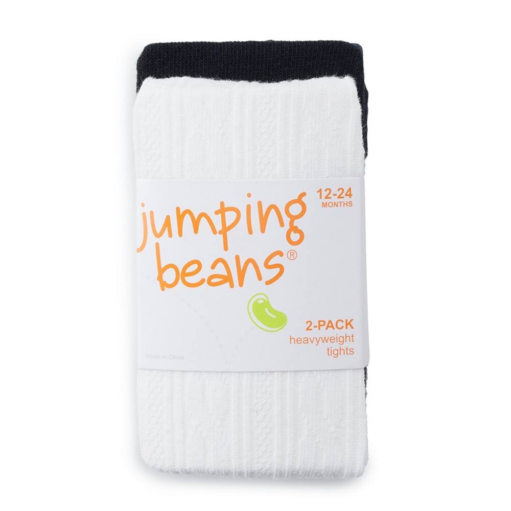 Комплект из 2 черно-белых теплых колготок Jumping Beans для малышей и девочек (2 года), цвет Black White
Комплект из 2 черно-белых теплых колготок Jumping Beans для малышей и девочек (2 года), цвет Black White
