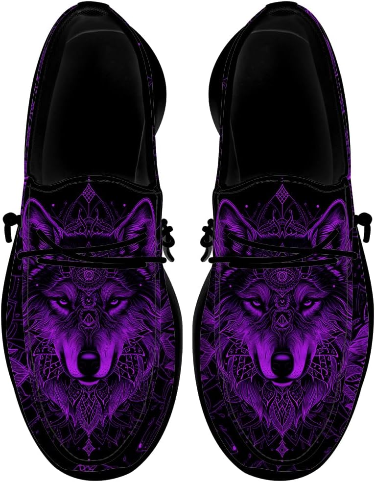 Лоферы Wolf с принтом мандалы Quorax, черный/фиолетовый
Лоферы Wolf с принтом мандалы Quorax, черный/фиолетовый