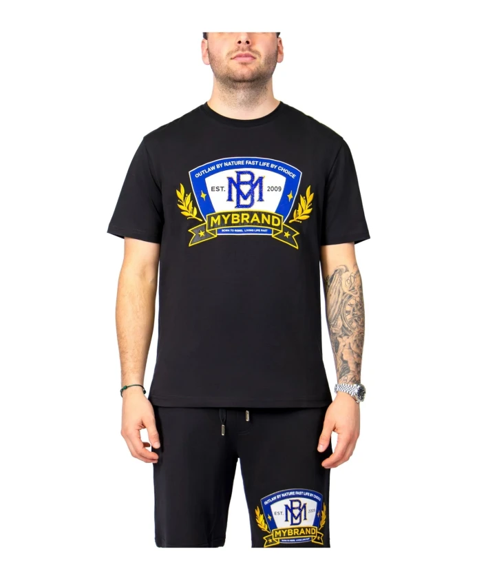 Хлопковая футболка My Brand, черный
Хлопковая футболка My Brand, черный