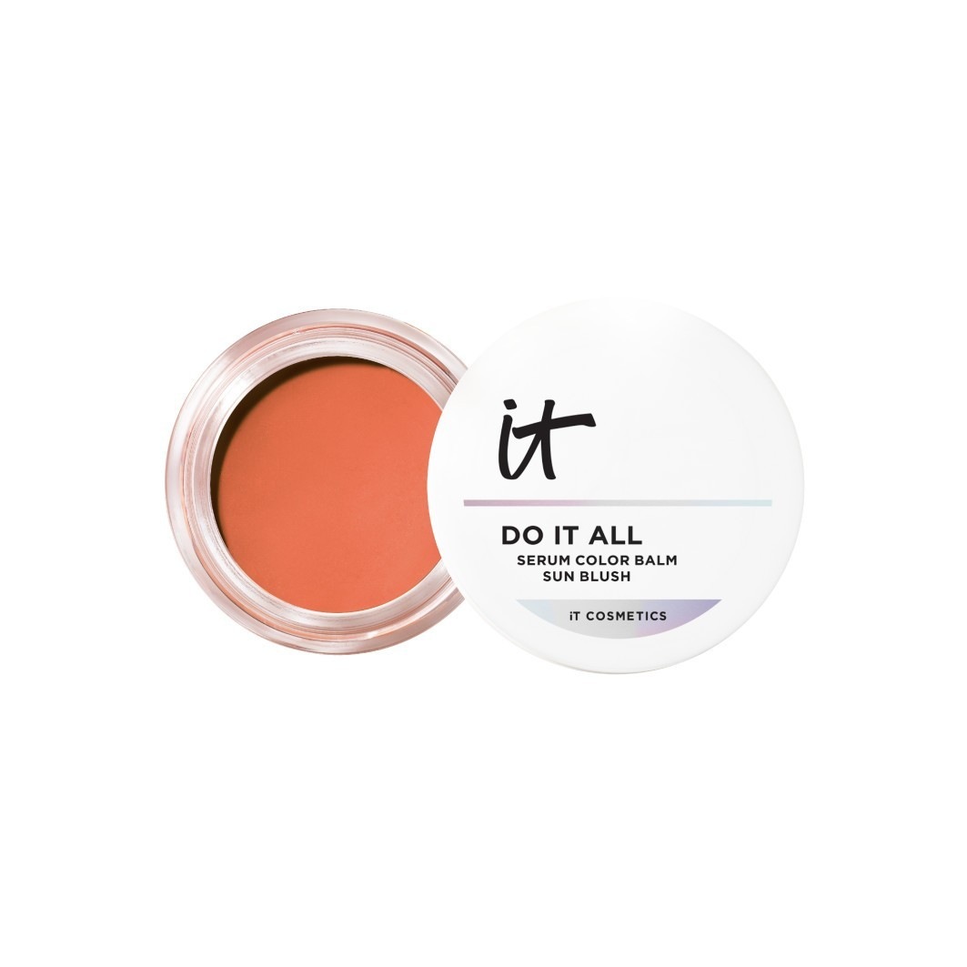 Румяна do it all serum color balm It Cosmetics, 30 - sun warmth, вес 18 гр.
Румяна do it all serum color balm It Cosmetics, 30 - sun warmth, вес 18 гр.