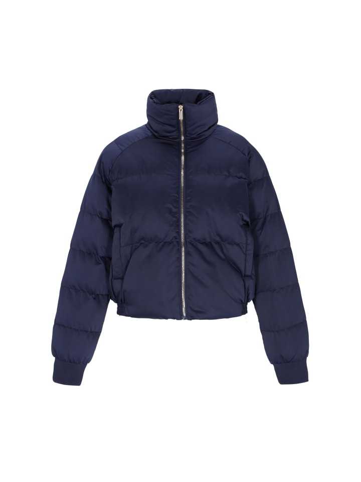 Женская куртка темно-синего цвета faina
Женская куртка темно-синего цвета faina