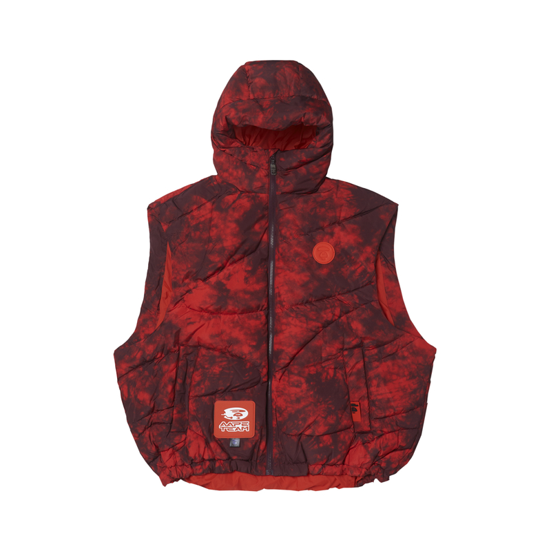 A Bathing APE майка с застежкой-молнией и мраморным принтом Aape, оранжевый
A Bathing APE майка с застежкой-молнией и мраморным принтом Aape, оранжевый