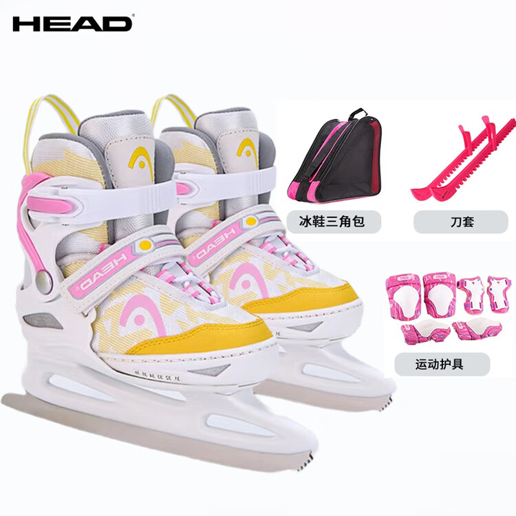 HEAD Коньки для фигурного катания для начинающих, детские коньки, ролики, фигурные коньки, инлайн коньки, с предварительно заточенными лезвиями + сумка для коньков + чехлы для лезвий + спортивная защита, размер M
HEAD Коньки для фигурного катания для начинающих, детские коньки, ролики, фигурные коньки, инлайн коньки, с предварительно заточенными лезвиями + сумка для коньков + чехлы для лезвий + спортивная защита, размер M
