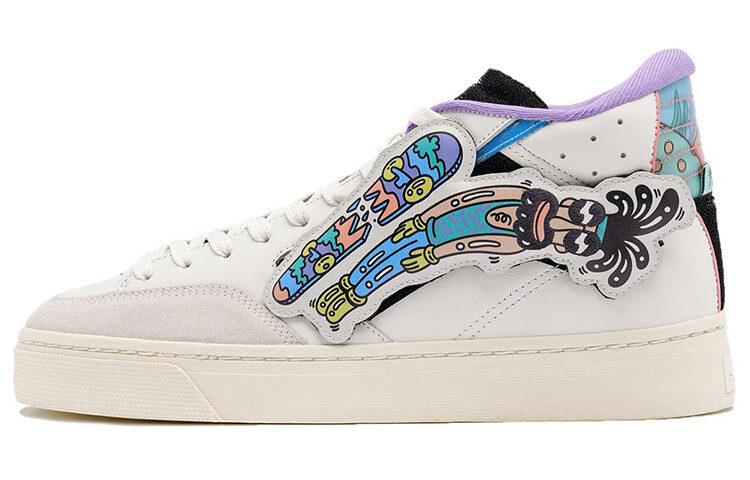 Steven Harrington X Wave Скейтбординг Кроссовки Мужские Высокие Шампанское Белый/черный Lining 
Steven Harrington X Wave Скейтбординг Кроссовки Мужские Высокие Шампанское Белый/черный Lining