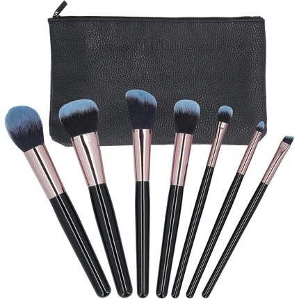 T4B Набор кистей для макияжа Mimo, 7 предметов, черный в футляре, Tb Tools For Beauty
T4B Набор кистей для макияжа Mimo, 7 предметов, черный в футляре, Tb Tools For Beauty