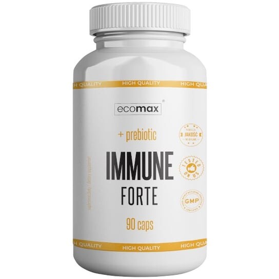 Ecomax, Immune Forte + Пребиотик 90 капсул
Ecomax, Immune Forte + Пребиотик 90 капсул