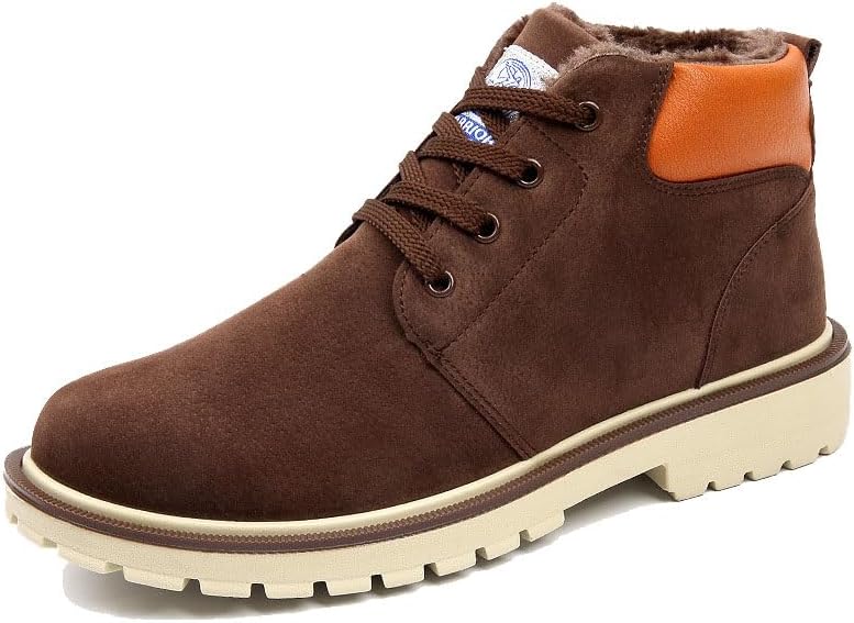 Мужские зимние кожаные туристические ботинки ODIPON, водонепроницаемые, с нескользящей подошвой и теплой подкладкой, для походов на улице, коричневый
Мужские зимние кожаные туристические ботинки ODIPON, водонепроницаемые, с нескользящей подошвой и теплой подкладкой, для походов на улице, коричневый