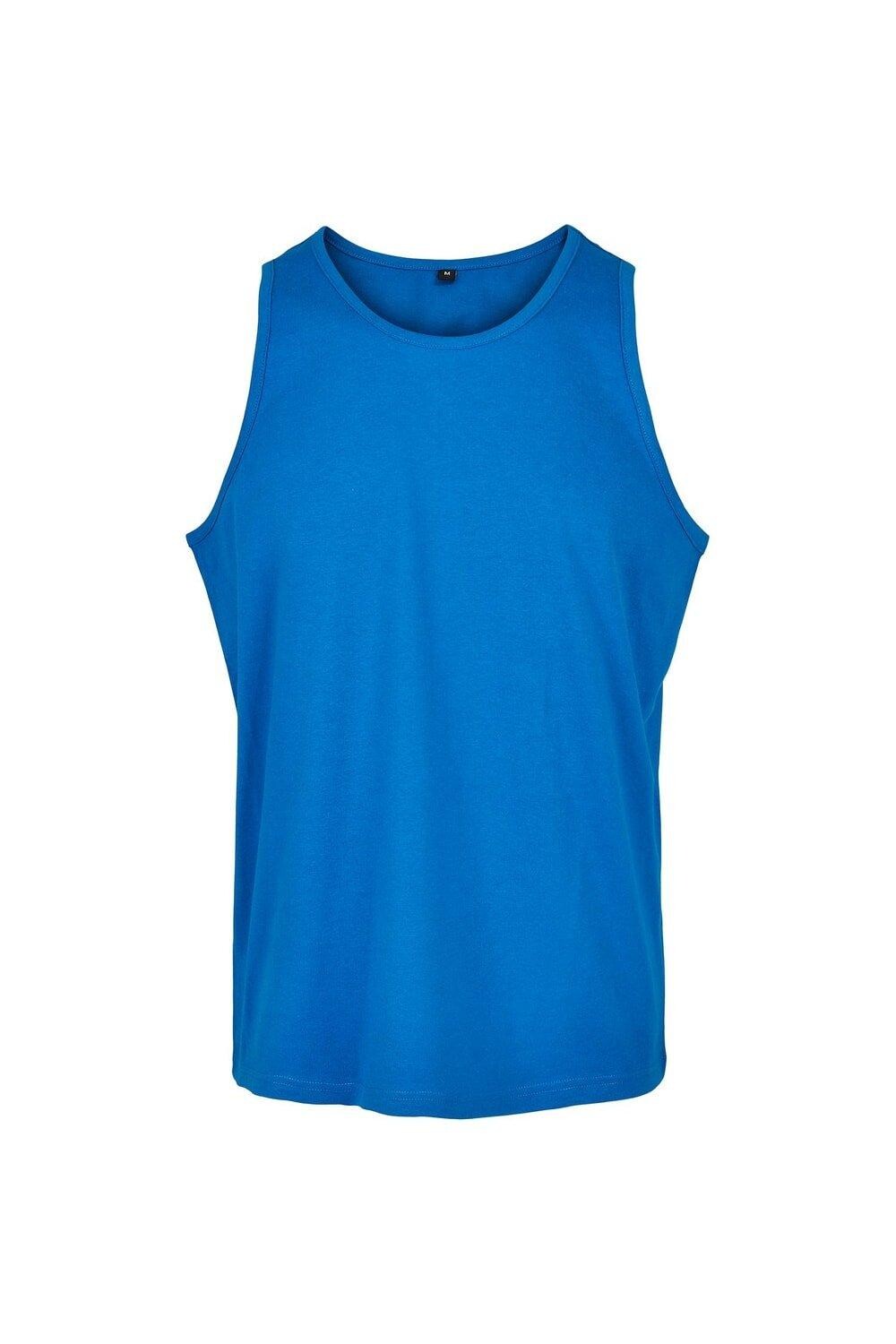 Базовая майка Build Your Brand, синий 
Базовая майка Build Your Brand, синий