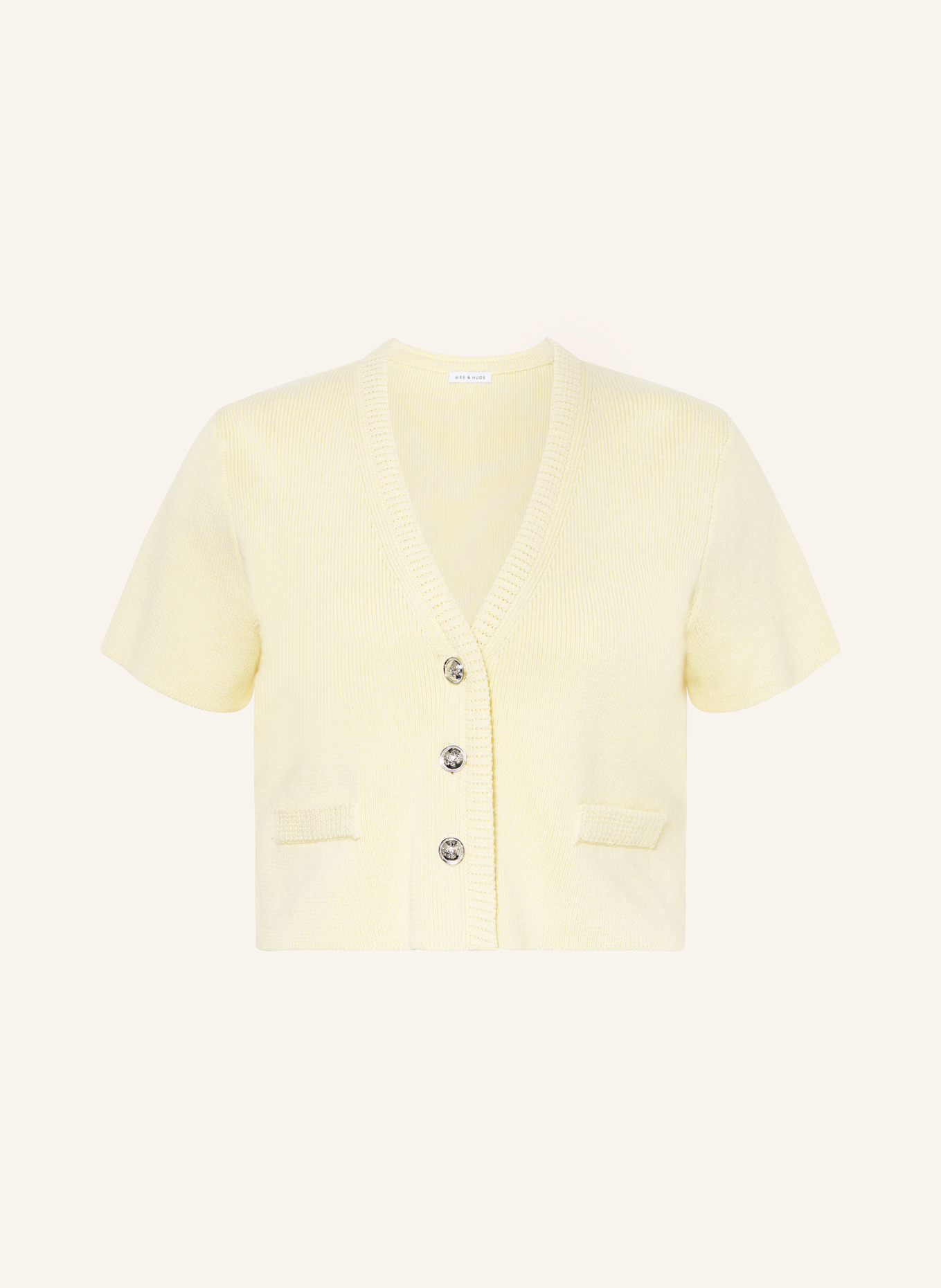 Укороченный кардиган Mrs & Hugs, желтый
Укороченный кардиган Mrs & Hugs, желтый