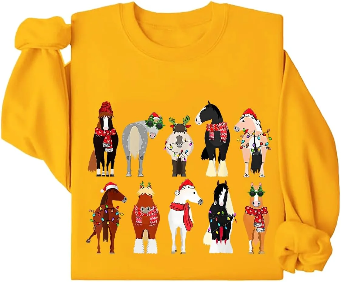 Толстовка с капюшоном "Лошадь" на Рождество BTGRL
Толстовка с капюшоном "Лошадь" на Рождество BTGRL