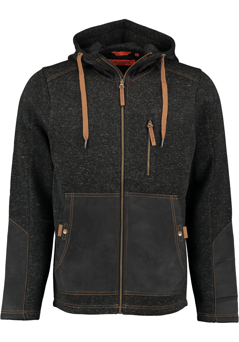 Флисовая куртка Tom Collins Strick Mumep, антрацит, Черный, Флисовая куртка Tom Collins Strick Mumep, антрацит 
Флисовая куртка Tom Collins Strick Mumep, антрацит, Черный, Флисовая куртка Tom Collins Strick Mumep, антрацит