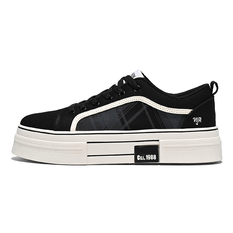 NANJIREN Мужские лоу-топ скейтборд кроссовки черные, цвет Black
NANJIREN Мужские лоу-топ скейтборд кроссовки черные, цвет Black