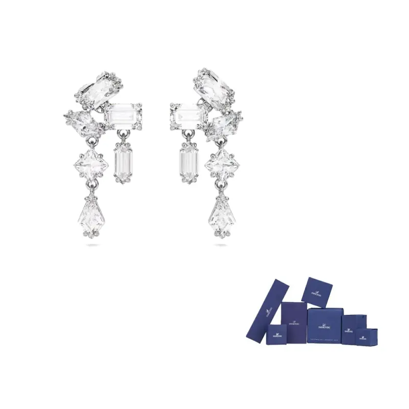 Меземера Кристалл украшенные подвесные серьги Swarovski
Меземера Кристалл украшенные подвесные серьги Swarovski