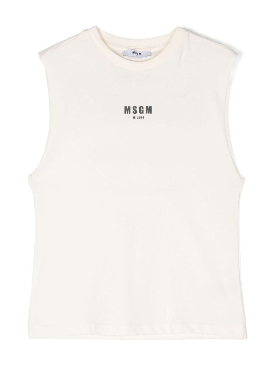MSGM Kids топ с логотипом, нейтральный цвет
MSGM Kids топ с логотипом, нейтральный цвет