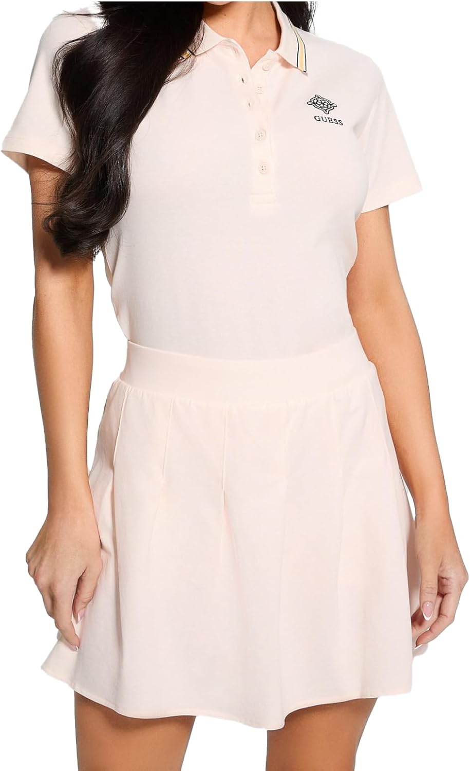 Женская поло Guess Eco Suzanne Regular, New Angel Wing
Женская поло Guess Eco Suzanne Regular, New Angel Wing