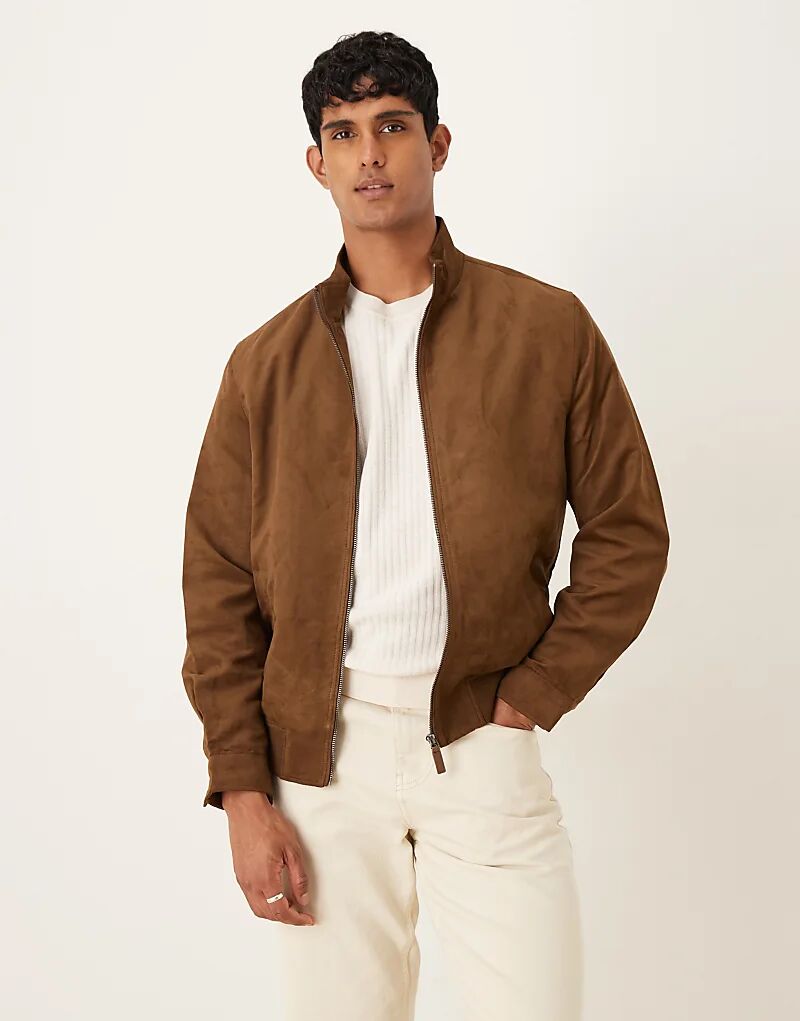 Куртка Mango с воротником-стойкой на молнии темно-коричневого цвета
Куртка Mango с воротником-стойкой на молнии темно-коричневого цвета