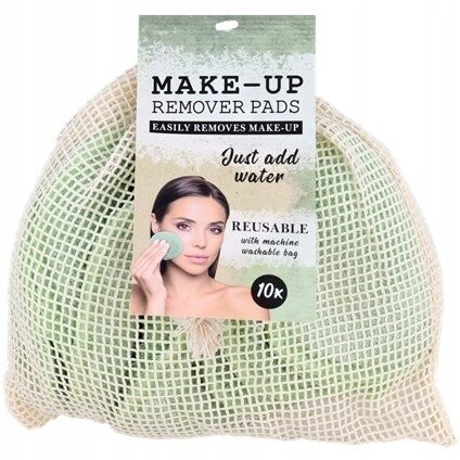 Многоразовые эко-подушечки для снятия макияжа, 10 штук Oeko-Tex
Многоразовые эко-подушечки для снятия макияжа, 10 штук Oeko-Tex