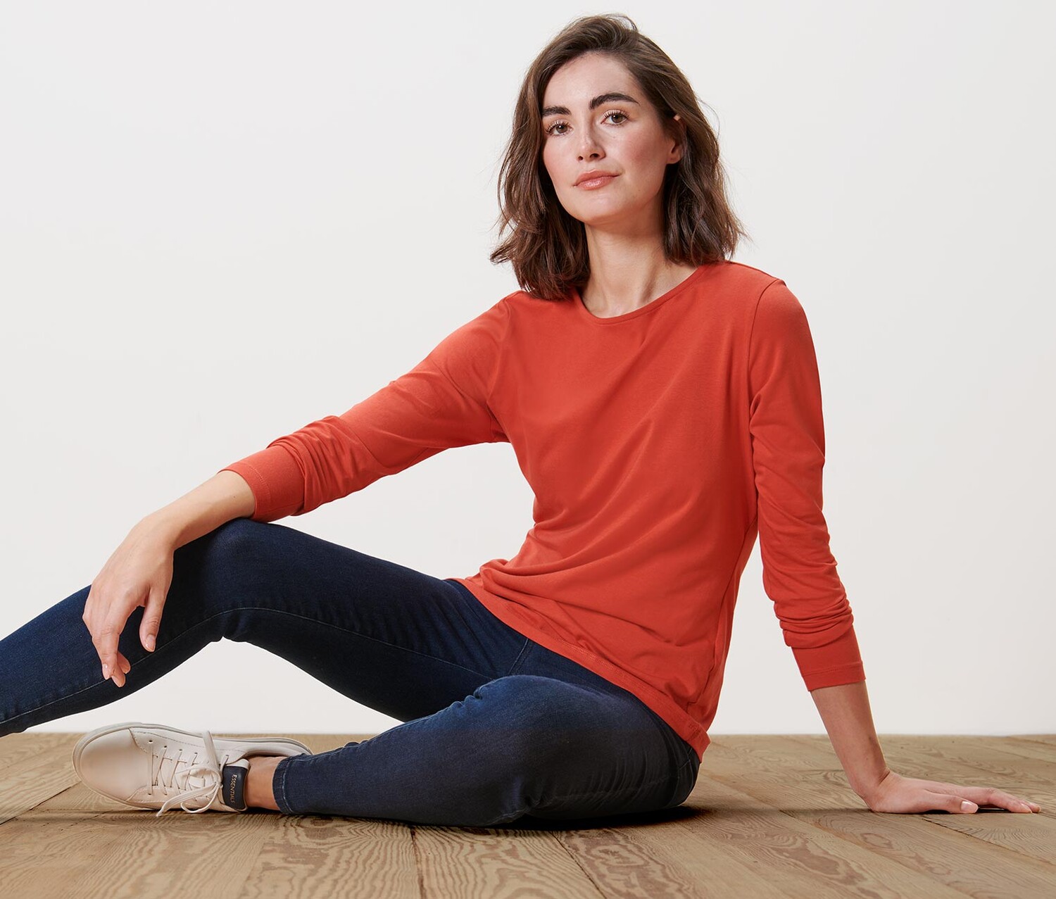 Рубашка с длинным рукавом Tchibo, оранжевый
Рубашка с длинным рукавом Tchibo, оранжевый