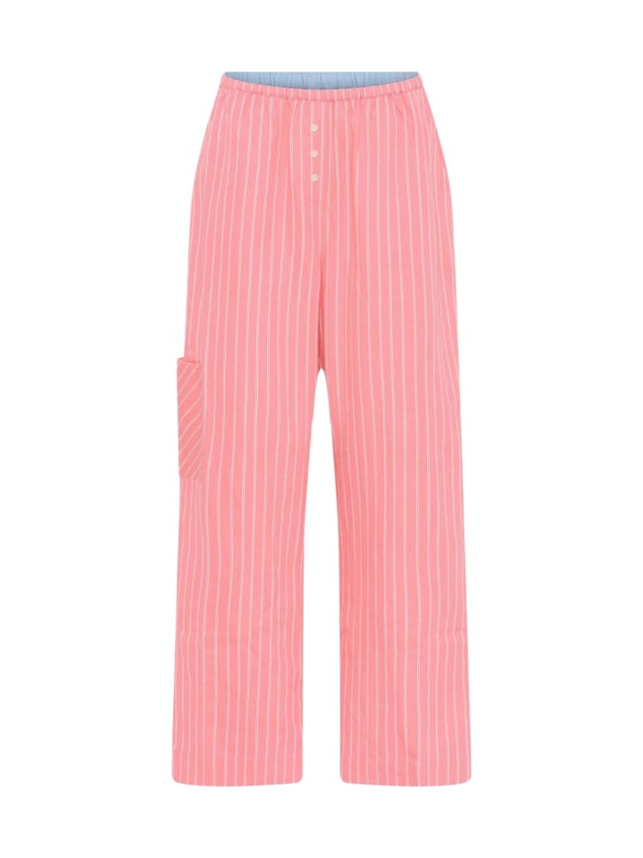 Пижамные штаны Mila в полоску цвета розовой герани CCDK Copenhagen
Пижамные штаны Mila в полоску цвета розовой герани CCDK Copenhagen