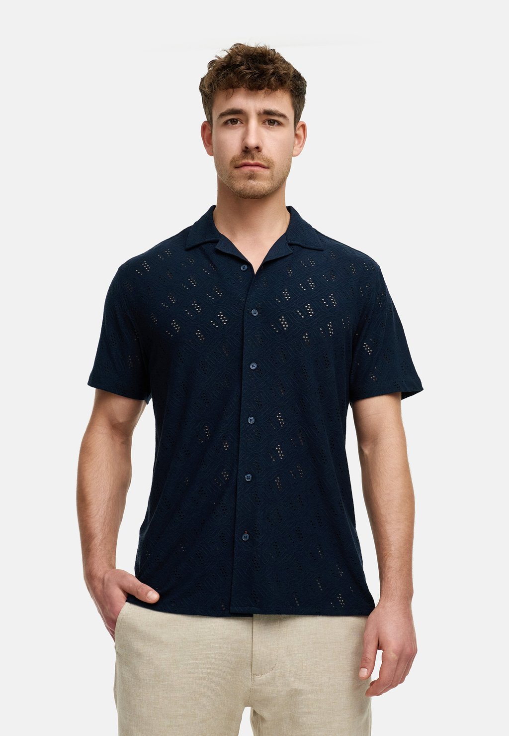 Рубашка INDICODE JEANS, темно-синий
Рубашка INDICODE JEANS, темно-синий