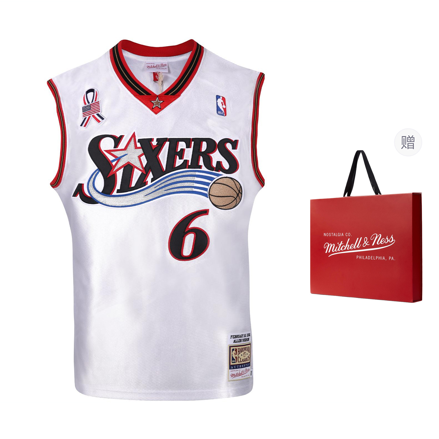 Джерси Mitchell & Ness X NBA Eastern Conference Allen Iverson Hardwood Classics 2002 All Star Game Authentic Mitchell Ness, белый
Джерси Mitchell & Ness X NBA Eastern Conference Allen Iverson Hardwood Classics 2002 All Star Game Authentic Mitchell Ness, белый
