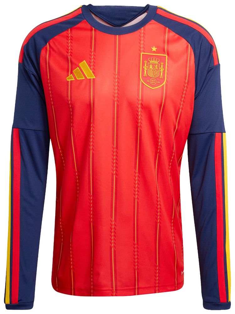 Домашняя футболка с длинным рукавом Adidas Spain 26, красный
Домашняя футболка с длинным рукавом Adidas Spain 26, красный