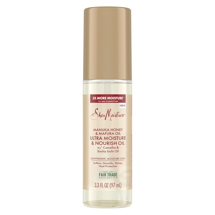 Масло SheaMoisture Ultra Moisture & Nourish с медом манука и маслом мафуры
Масло SheaMoisture Ultra Moisture & Nourish с медом манука и маслом мафуры