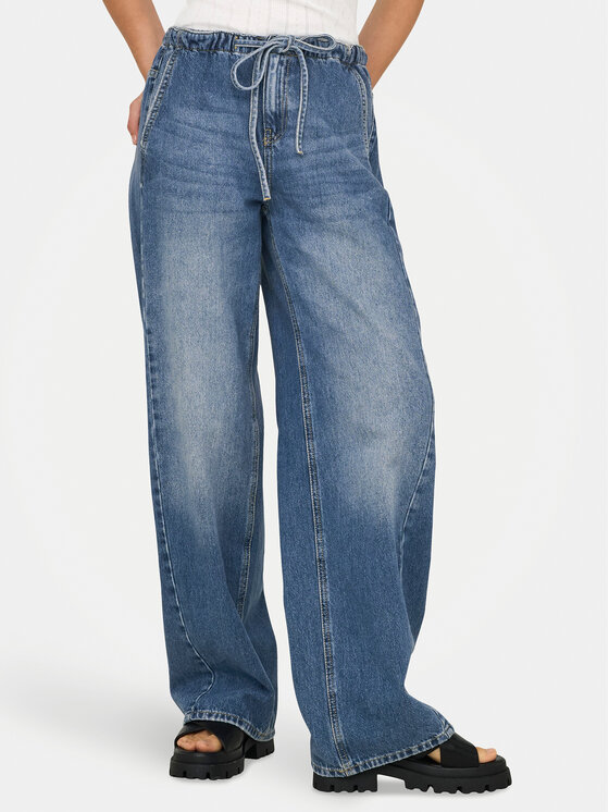 Джинсы с широкими штанинами Pennie 15359088 Only, синий
Джинсы с широкими штанинами Pennie 15359088 Only, синий