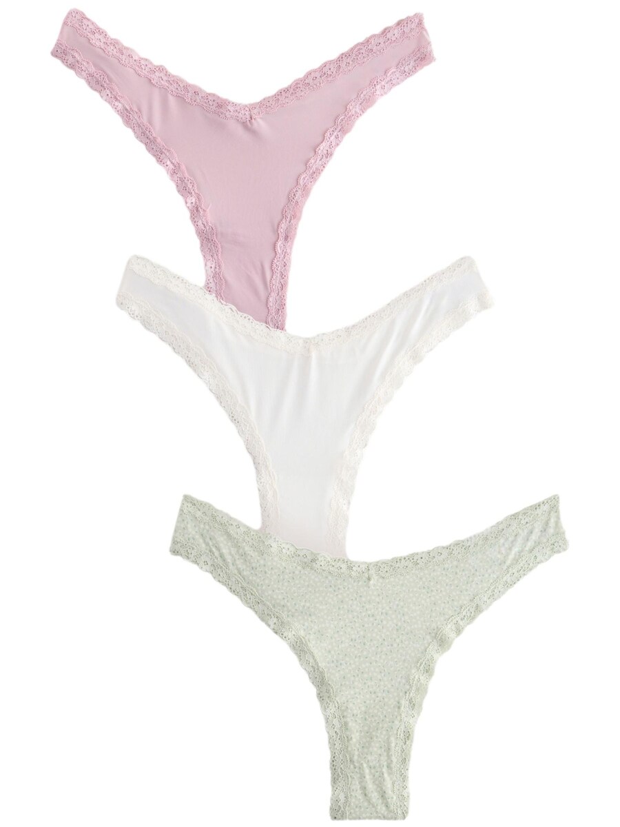 Трусики Next, цвет Green/Rose/White 
Трусики Next, цвет Green/Rose/White