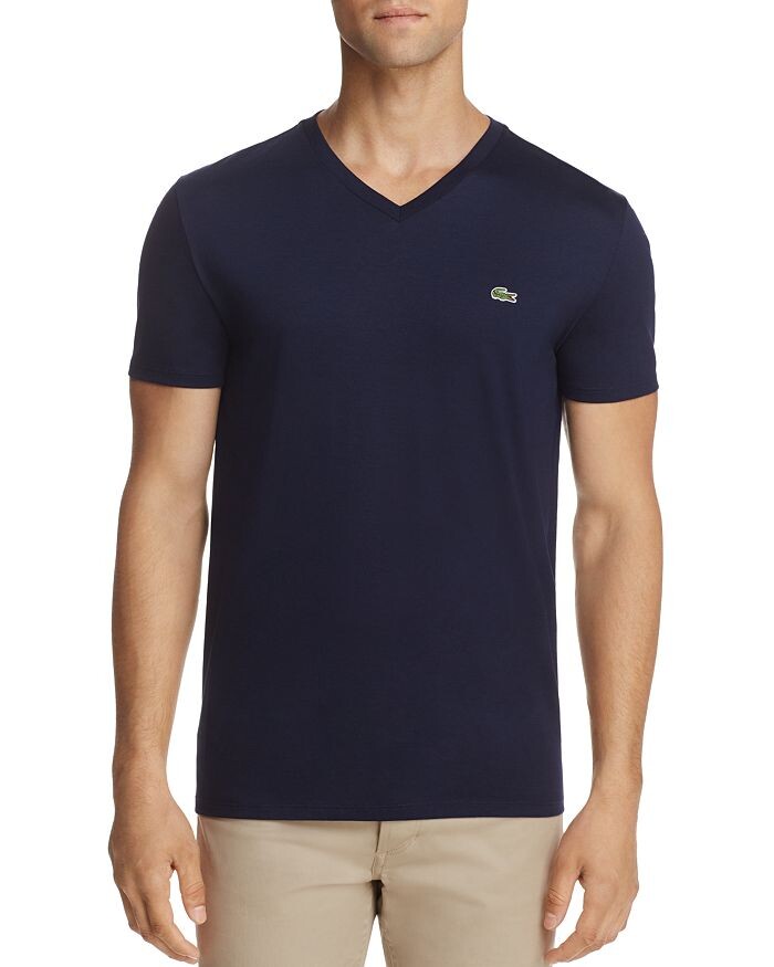 Хлопковая футболка Pima с V-образным вырезом Lacoste, Черный, Хлопковая футболка Pima с V-образным вырезом Lacoste
Хлопковая футболка Pima с V-образным вырезом Lacoste, Черный, Хлопковая футболка Pima с V-образным вырезом Lacoste