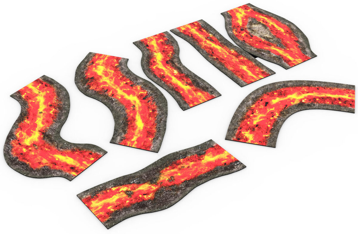 Набор модульных 2D рек - Лава Inna marka
Набор модульных 2D рек - Лава Inna marka