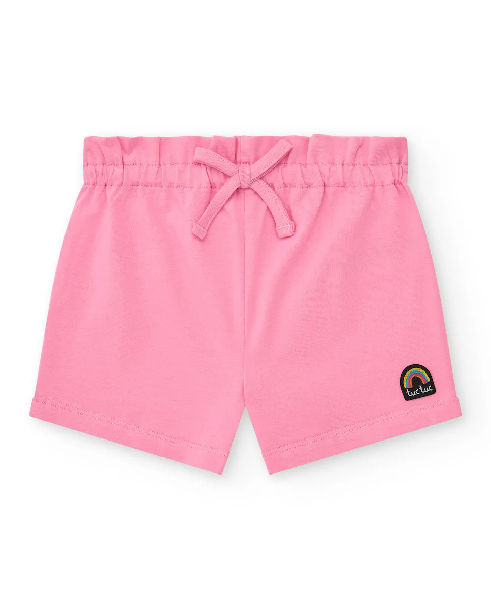 Девичьи шорты с эластичной талией и декоративным бантом Tuc tuc, цвет Rosa
Девичьи шорты с эластичной талией и декоративным бантом Tuc tuc, цвет Rosa