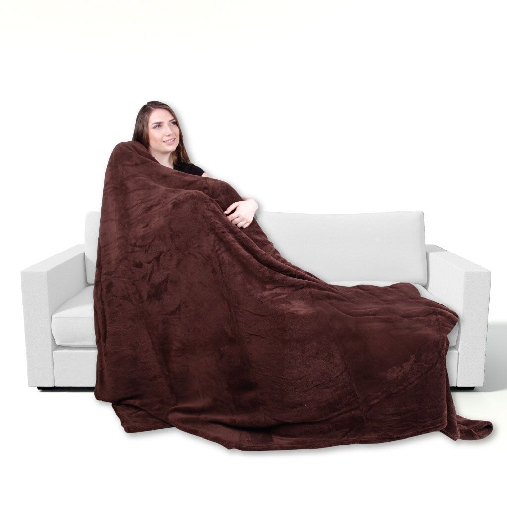Мягкий плед из микрофибры, цвет: красный, размеры: 210х280 см. Bestgoodies, коричневый
Мягкий плед из микрофибры, цвет: красный, размеры: 210х280 см. Bestgoodies, коричневый
