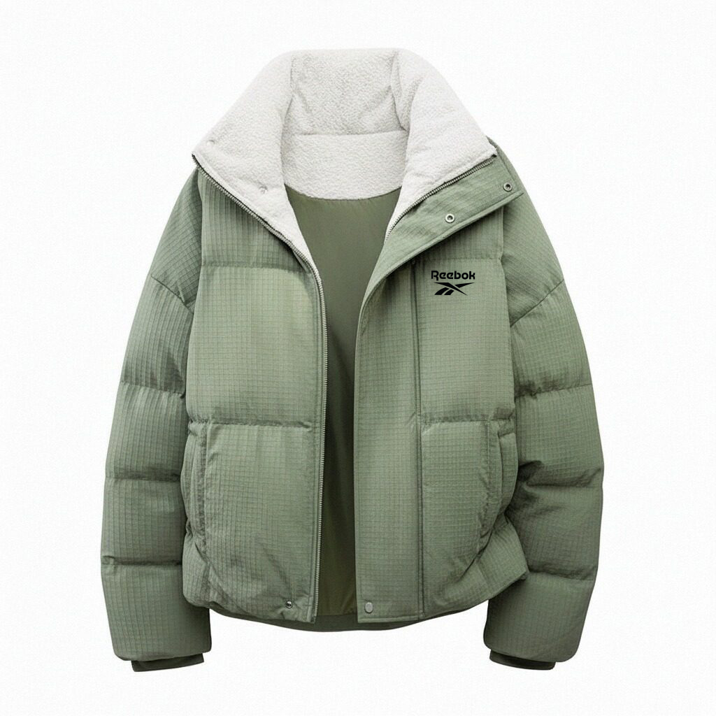 Пуховик Unisex Stand Collar Thickened Reebok, pea зеленый
Пуховик Unisex Stand Collar Thickened Reebok, pea зеленый