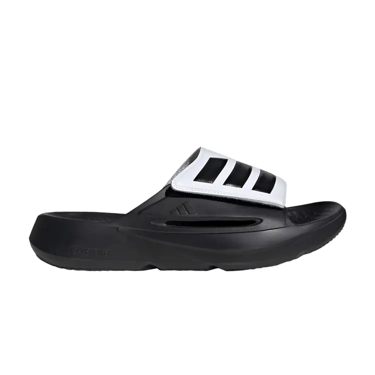 Сандалии adidas Lightblaze Slide 'Black White', черный
Сандалии adidas Lightblaze Slide 'Black White', черный