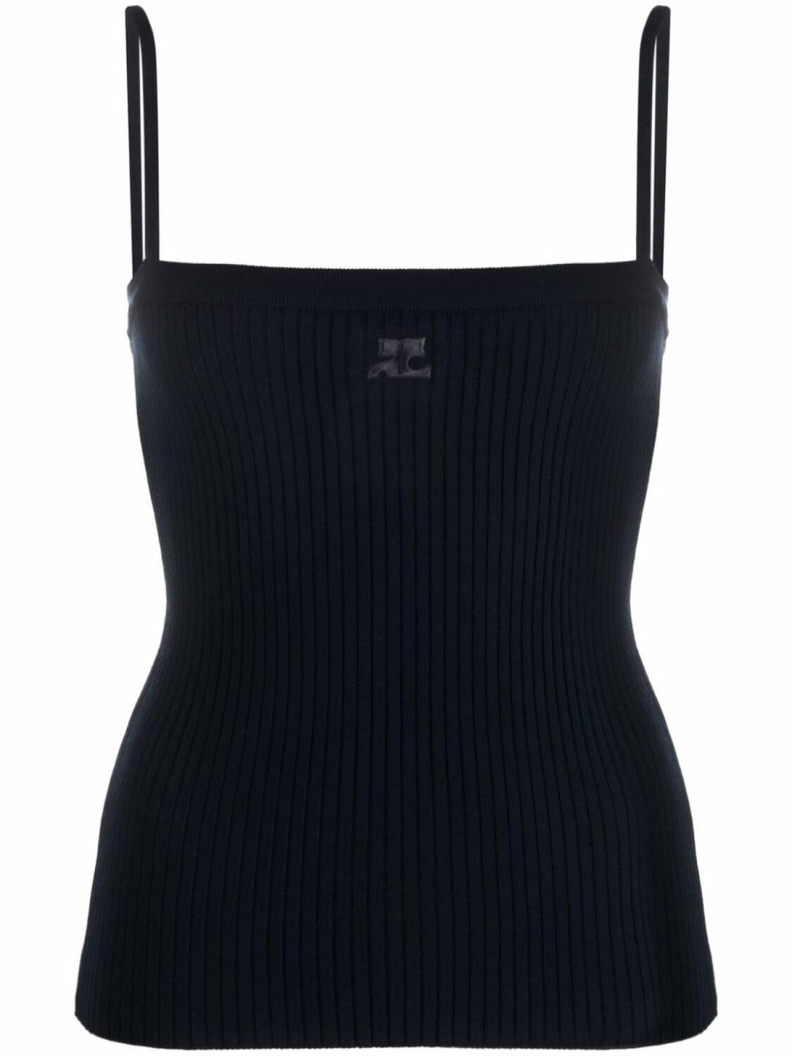 Courrèges топ с логотипом, синий
Courrèges топ с логотипом, синий