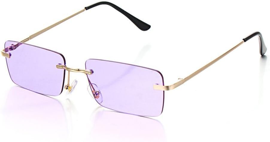 Солнцезащитные очки без оправы прямоугольной формы для женщин, модные очки без оправы для мужчин, сверхлегкие очки с защитой от УФ-излучения UV400 generic, Light Purple
Солнцезащитные очки без оправы прямоугольной формы для женщин, модные очки без оправы для мужчин, сверхлегкие очки с защитой от УФ-излучения UV400 generic, Light Purple
