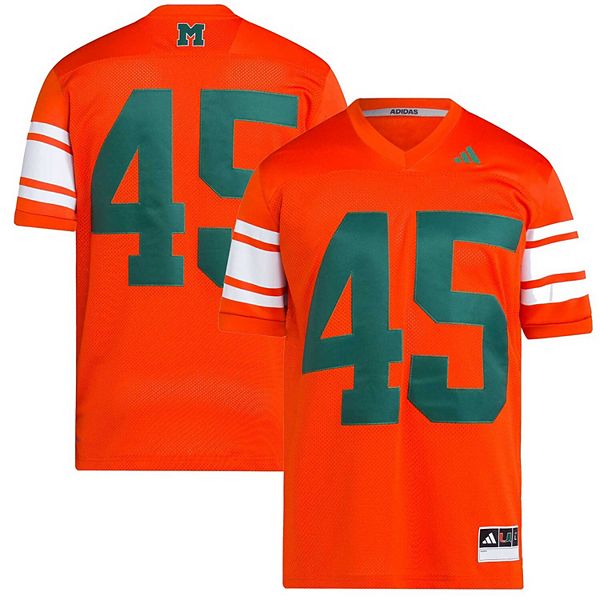 Мужская футболка Miami Hurricanes #45 Adidas
Мужская футболка Miami Hurricanes #45 Adidas