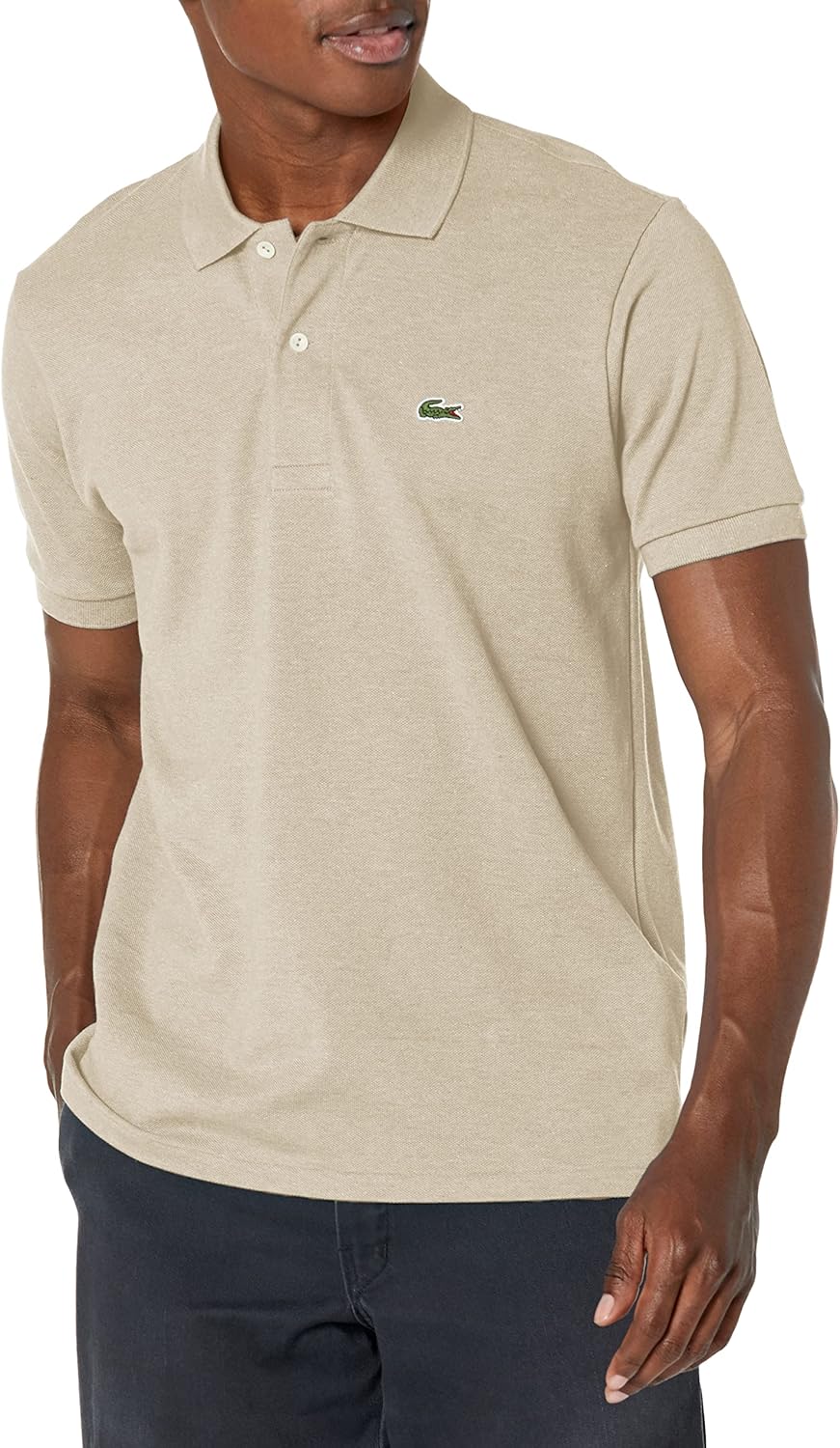 Lacoste мужская L.12.12 короткий рукав классический крой зеленый крокодил поло, Heather Wicker
Lacoste мужская L.12.12 короткий рукав классический крой зеленый крокодил поло, Heather Wicker