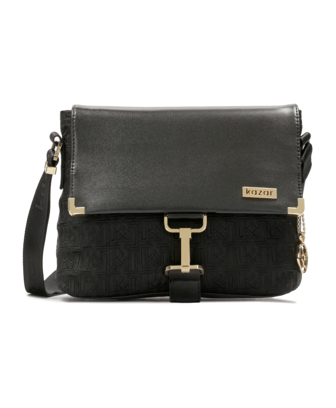 Сумка через плечо с вышитым узором Kazar, черный
Сумка через плечо с вышитым узором Kazar, черный