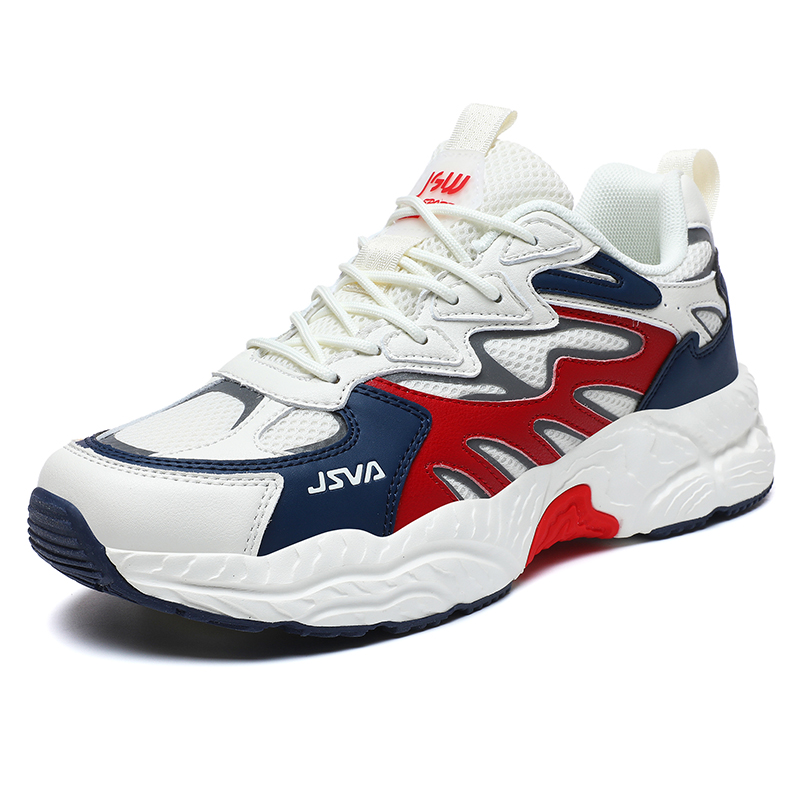 Износостойкие, легкие и сбалансированные низкие кроссовки на массивной подошве для мужчин JSWEI, White Blue
Износостойкие, легкие и сбалансированные низкие кроссовки на массивной подошве для мужчин JSWEI, White Blue