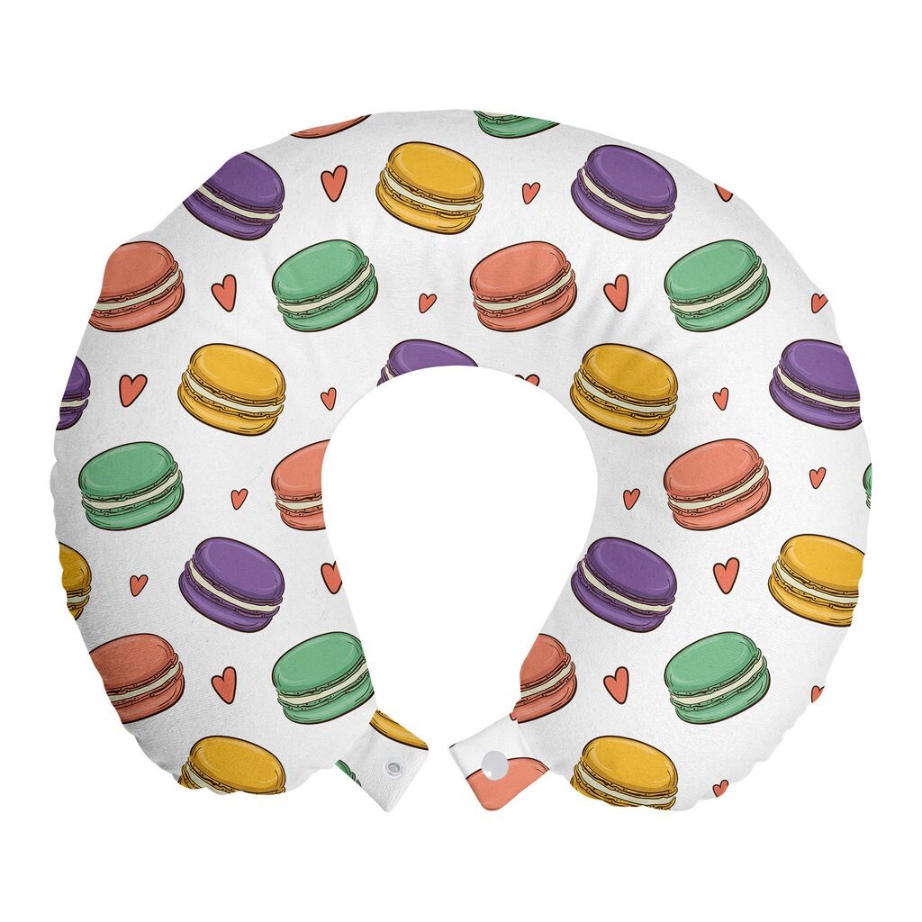 ABAKUHAUS Food Travel Подушка для шеи, разноцветное печенье Macarons, пенопластовые дорожные принадлежности для самолетов и автомобилей, 30x30 см, оранжевый и разноцветный
ABAKUHAUS Food Travel Подушка для шеи, разноцветное печенье Macarons, пенопластовые дорожные принадлежности для самолетов и автомобилей, 30x30 см, оранжевый и разноцветный