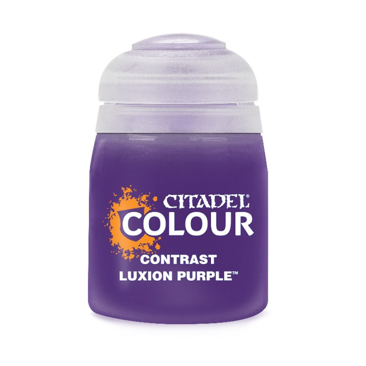 Аксессуары Citadel Colour Contrast Paint: Luxion Purple (18ml)
Аксессуары Citadel Colour Contrast Paint: Luxion Purple (18ml)